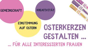 Osterkerzen-Gestaltung